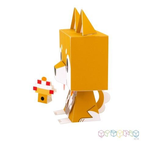 Собака-кусака своими руками из бумаги! Оригами Dog Origami