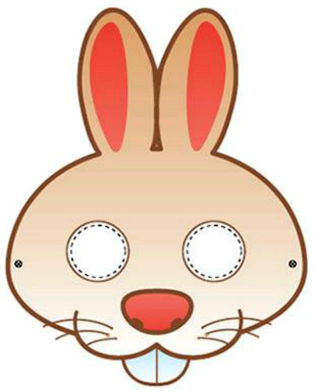 Сборная бумажная модель Пасхальный кролик / Easter Bunny (Danissia)