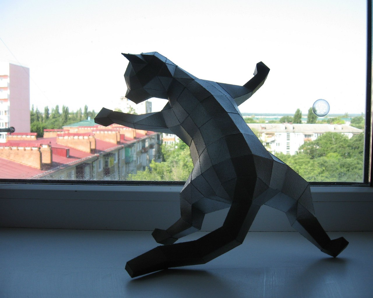 Как сделать кошку в технике оригами. Подробный мастер-класс