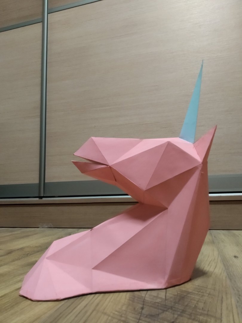 Оригами единорог — как сделать игрушки и украшения в виде единорога