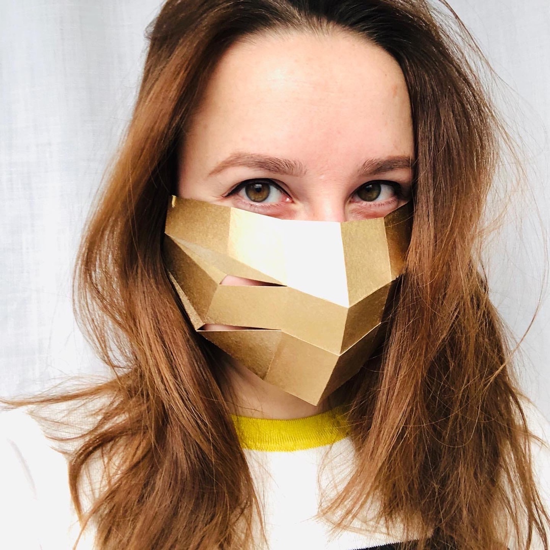 Защитная маска из бумаги