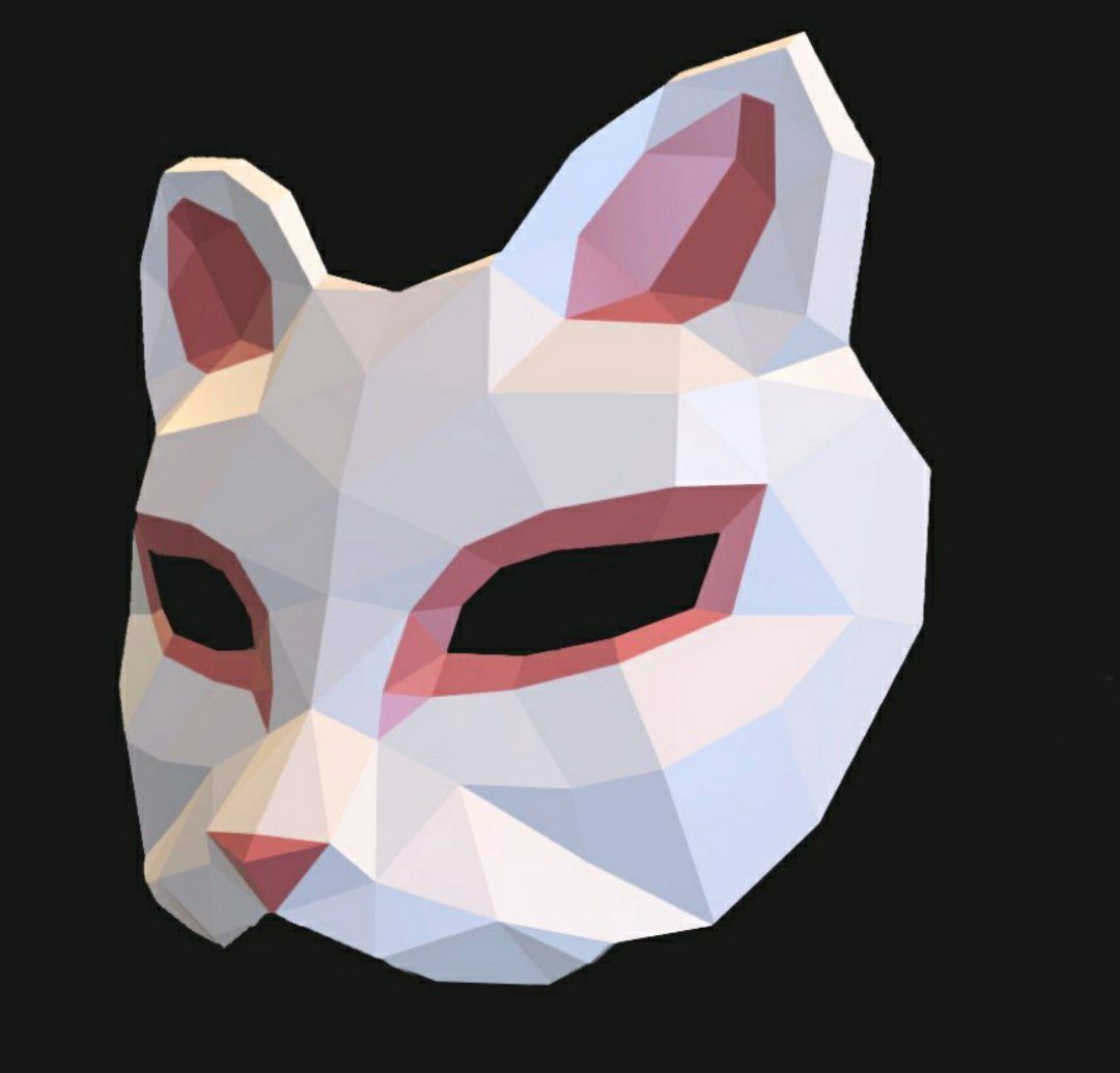 Карнавальная маска Кошка АА купить в Новосибирске - интернет магазин Rich Family