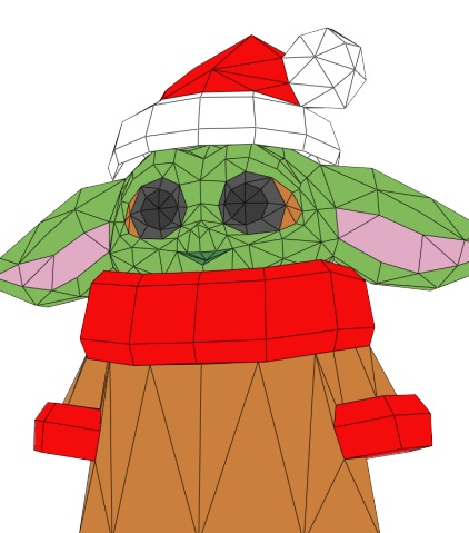 Новогодний Baby Yoda