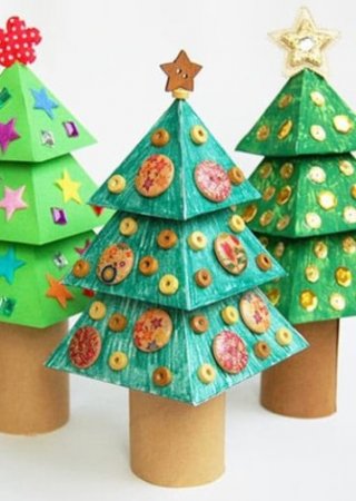 Красивые идеи новогодних игрушек своими руками на елку в садике