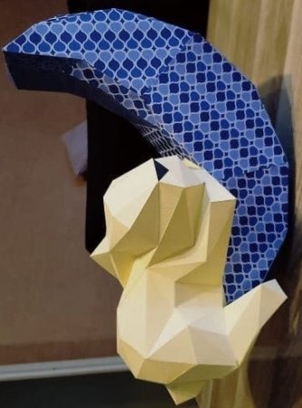 Набор для творчества BONDIBON 3D модели из бумаги Животные